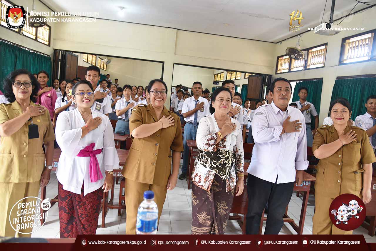 Sosialisasi bersama (FKUB) Karangasem di SMK Negeri 1 Manggis, Senin (18/9) 2023