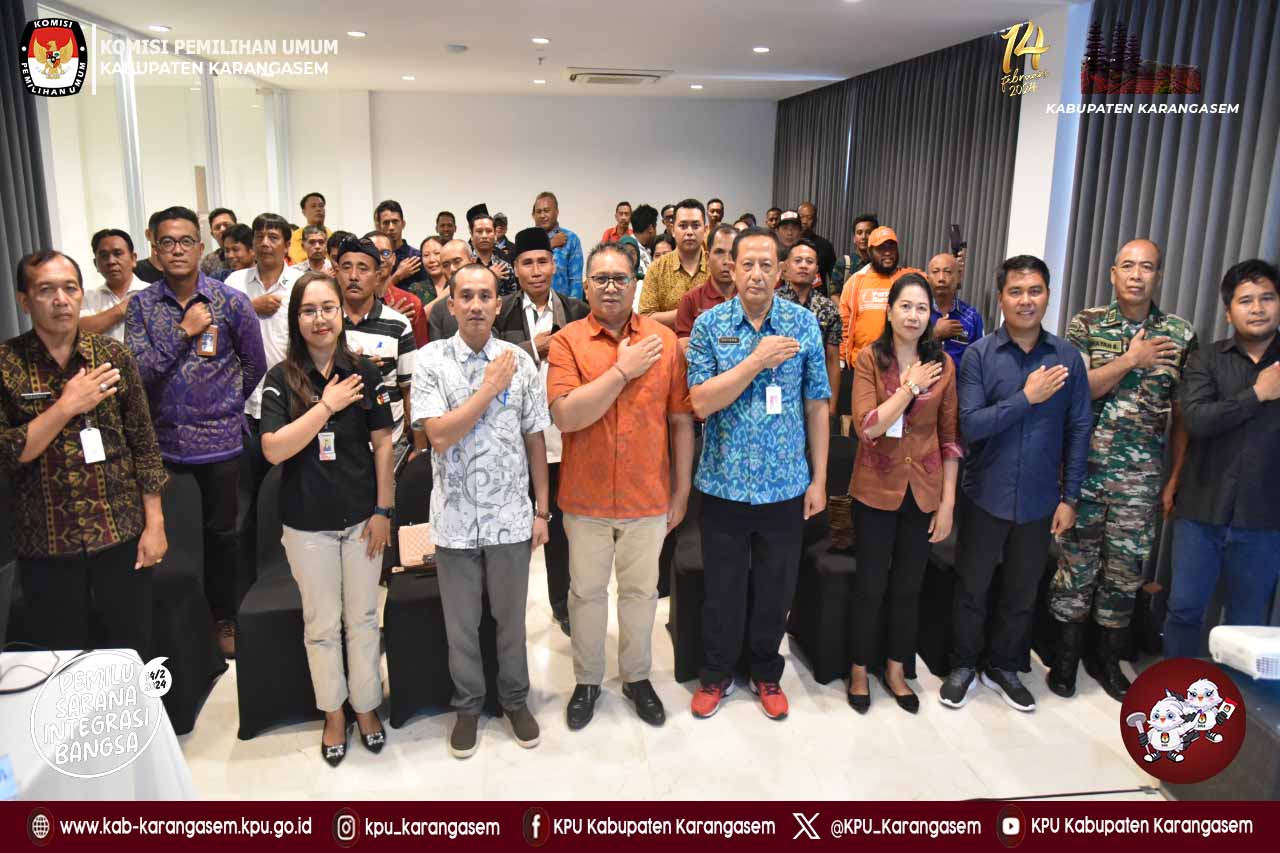 Sosialisasi Pelaksanaan Kampenye Pemilu Tahun 2024 , Jumat (24/11).2023