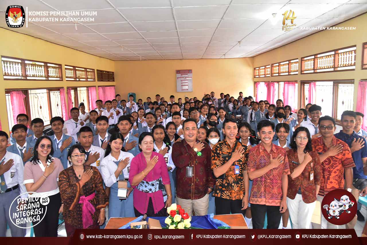 Sosialisasi bersama (FKUB) Karangasem di SMA Negeri 1 Rendang, Selasa (19/9) 2023