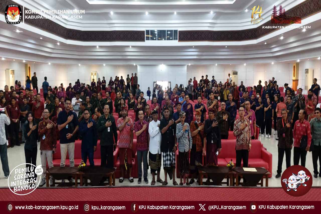 Sosialisasi Pembentukan Badan Ad Hock KPPS Pemilu Tahun 2024 , Selasa (5/12).2023