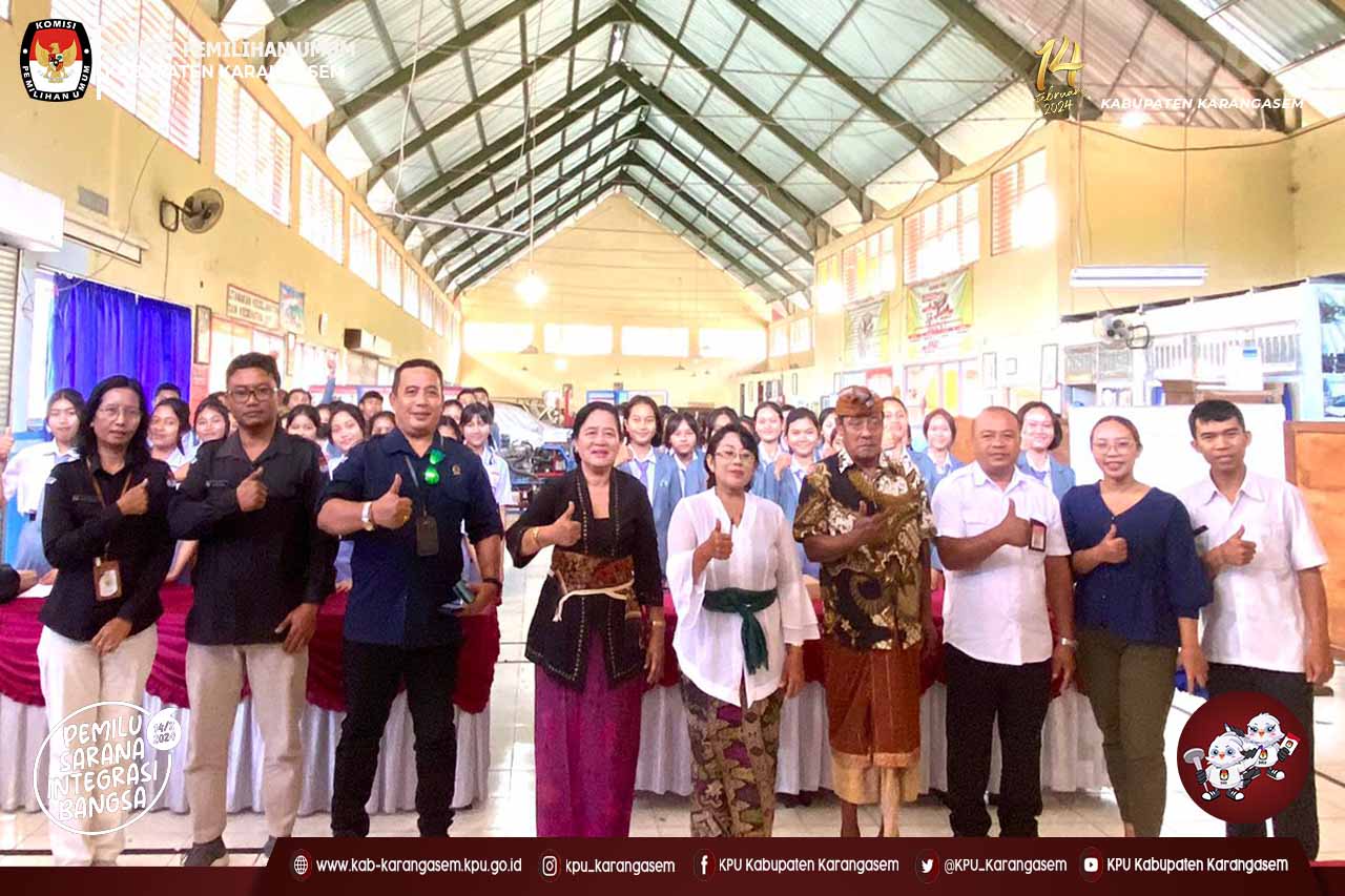 Sosialisasi bersama (FKUB) Karangasem di SMK Negeri 1 Abang, Rabu (20/9) 2023.