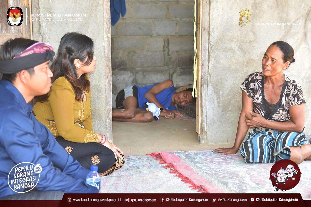 Kirab Pemilu 2024 Hari ke-5 di Kecamatan Abang dan Kecamatan Kubu, Senin (17/7) 2023