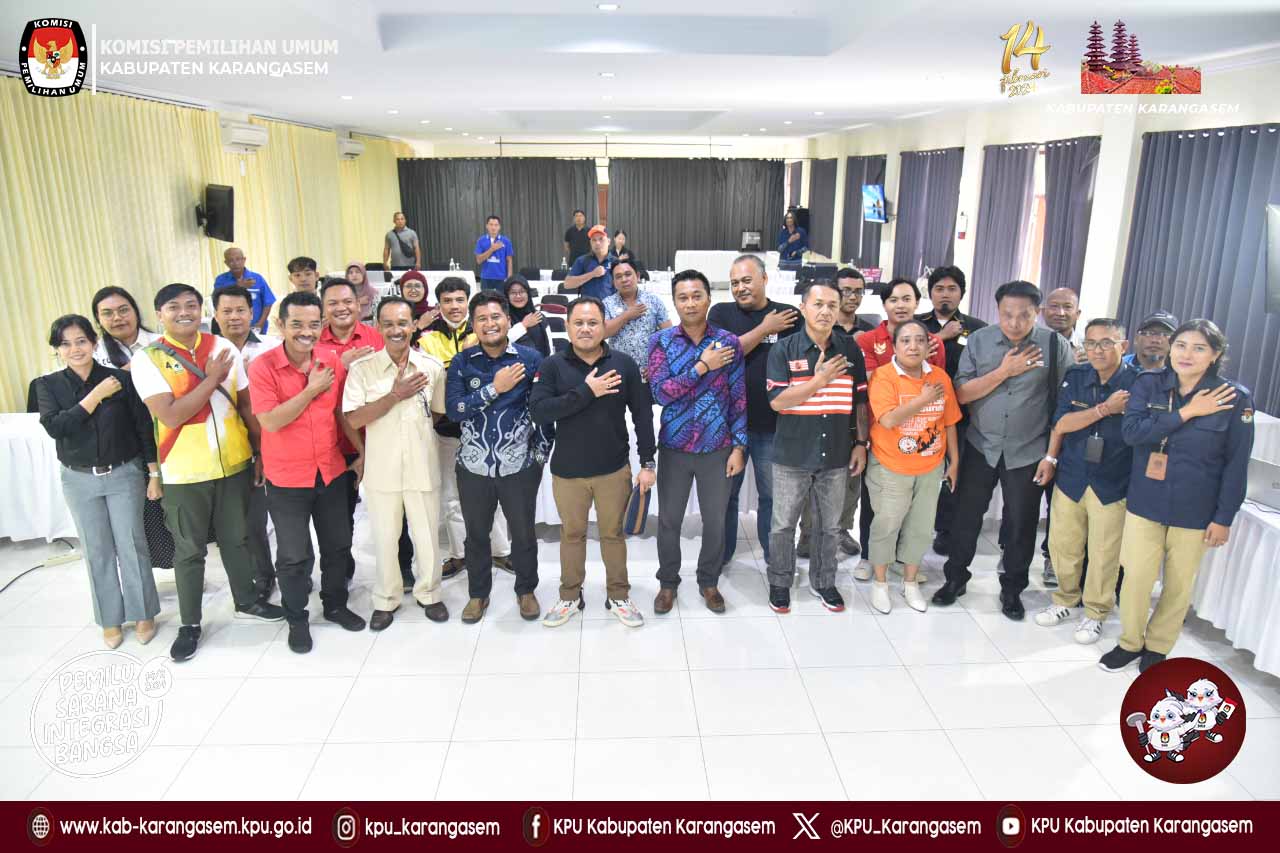 Rapat Koordinasi Pelaporan Kampanye dan Dana Kampanye pada Pemilu Tahun 2024 (6/1).2024