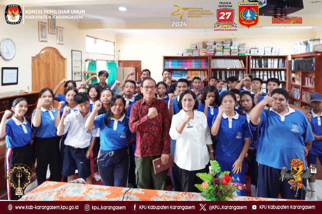 Sosialiasasi Pendidikan Pemilih kepada Segmen Disabilitas, 31 Juli 2024