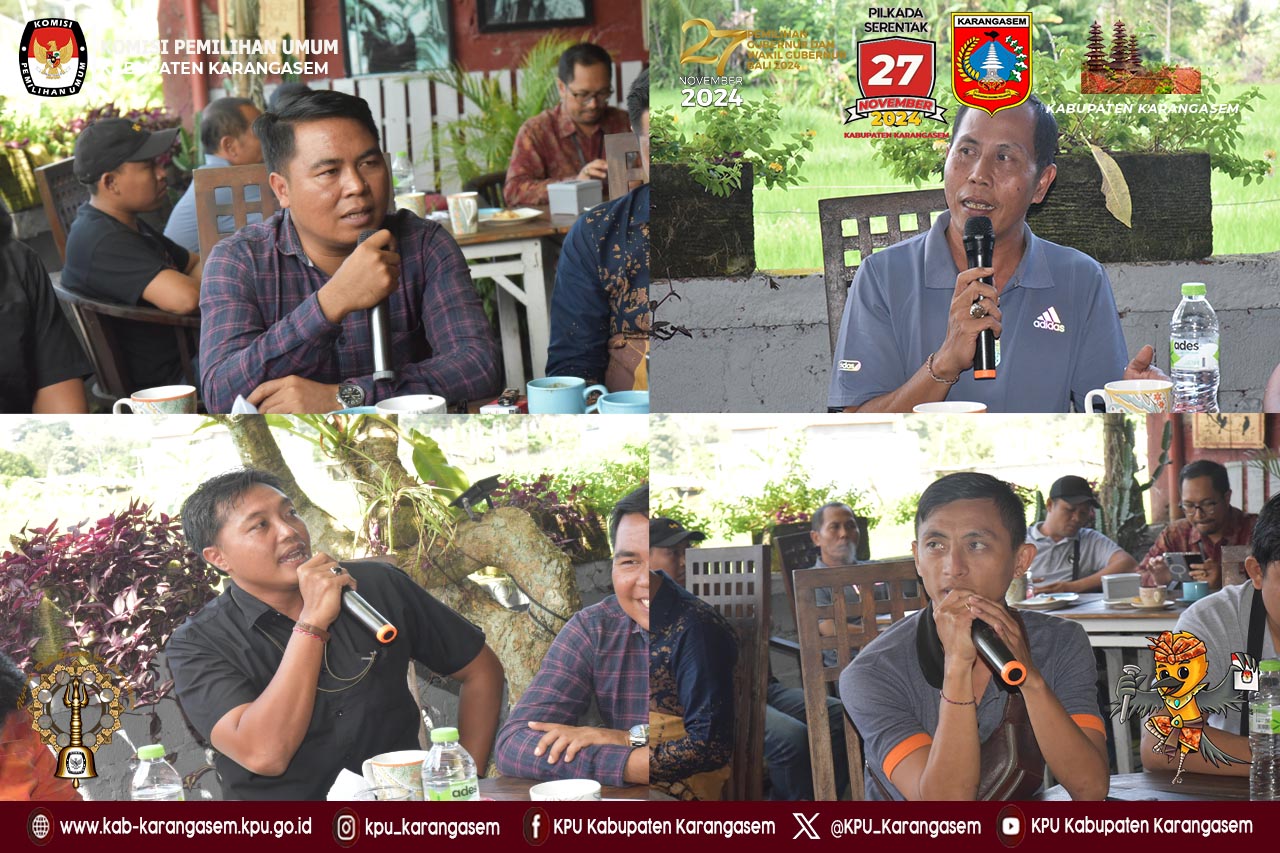Media Gathering Pelaksanaan Tahapan Pilkada bersama media 19 Juli 2024