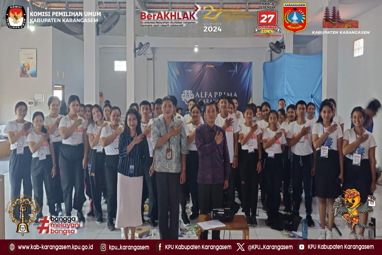 Sosialisasi Pilkada Serentak 2024 di Kampus Alfa Prima Karangasem, 20 September 2024