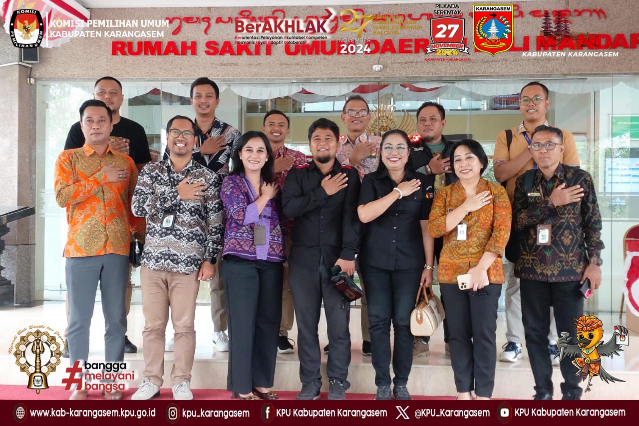 Koordinasi dengan RSUP Bali Mandara terkait Pemeriksaan Kesehatan Bacalon Pilbub, 23/8/2024