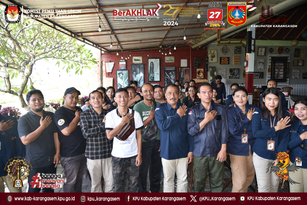 Media Gathering dan penguatan kelembagaan dengan media dan instansi terkait 22 September 2024