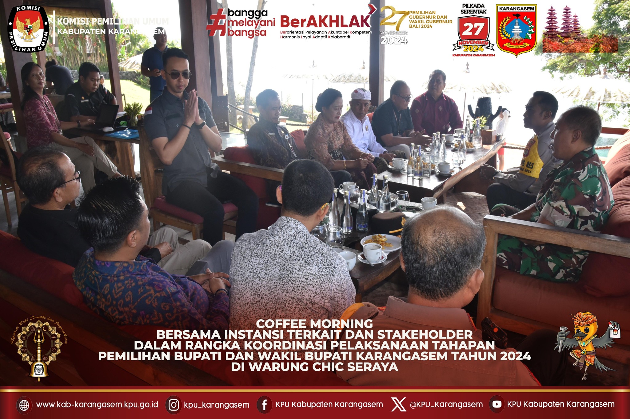 Coffee Morning bersama Instansi Terkait dan Stakeholder, 11 Oktober 2024