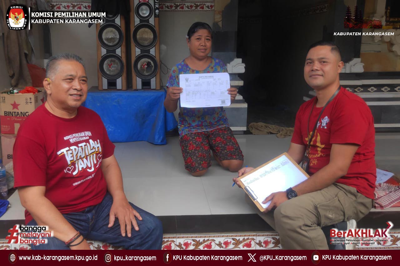 melanjutkan Pencocokan dan Penelitian (Coklit) terbatas Data Pemilih berkelanjutan