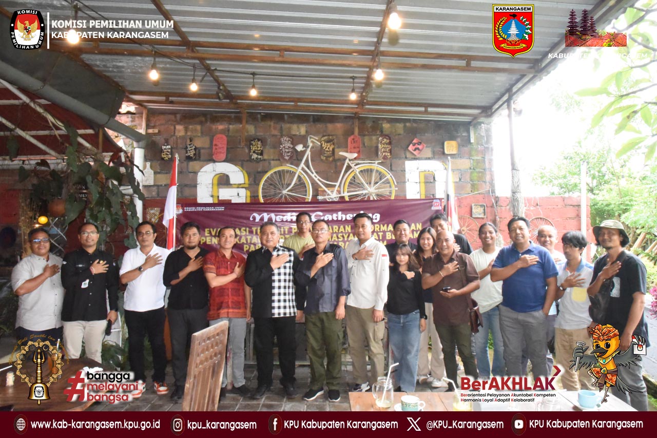 Media Gathering "Evaluasi Terkait Penyebaran Informasi Pilkada, 8 Januari 2025