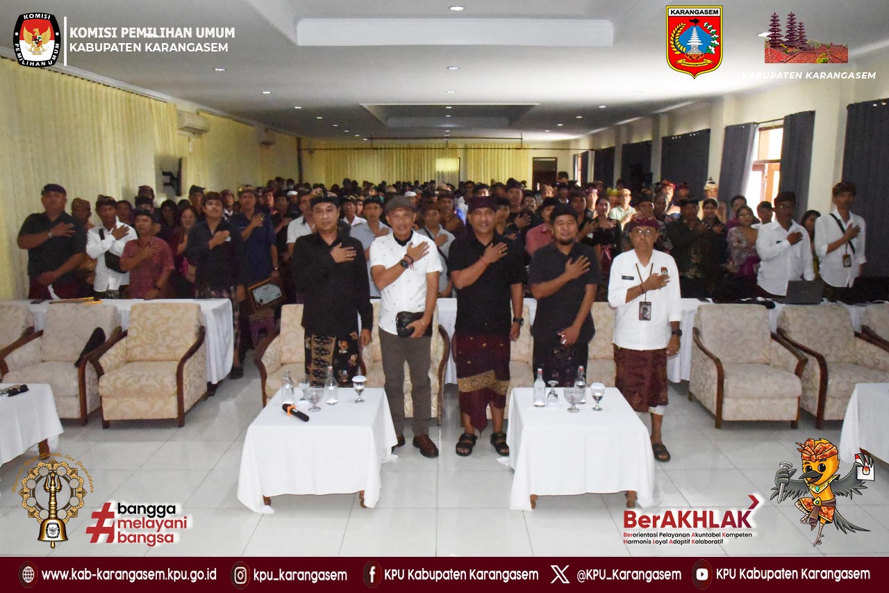 Evaluasi Pelaksanaan Tahapan Pilkada Karangasem Tahun 2024, 16/1/2025