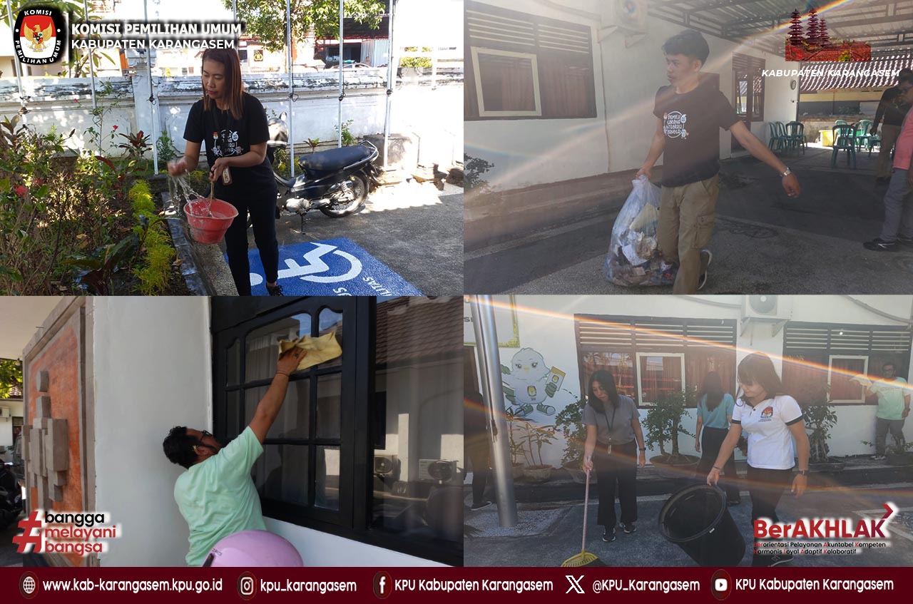 Penguatan Kelembagaan dan Solidaritas di KPU Kabupaten Karangasem, Jumat (7/11/2025).