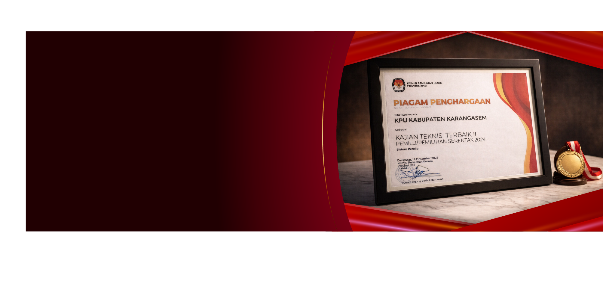 Kajian Teknis Terbaik II Pemilu/ Pemilihan Serentak 2024 Tingkat KPU Kabupaten/ Kota Se-Bali