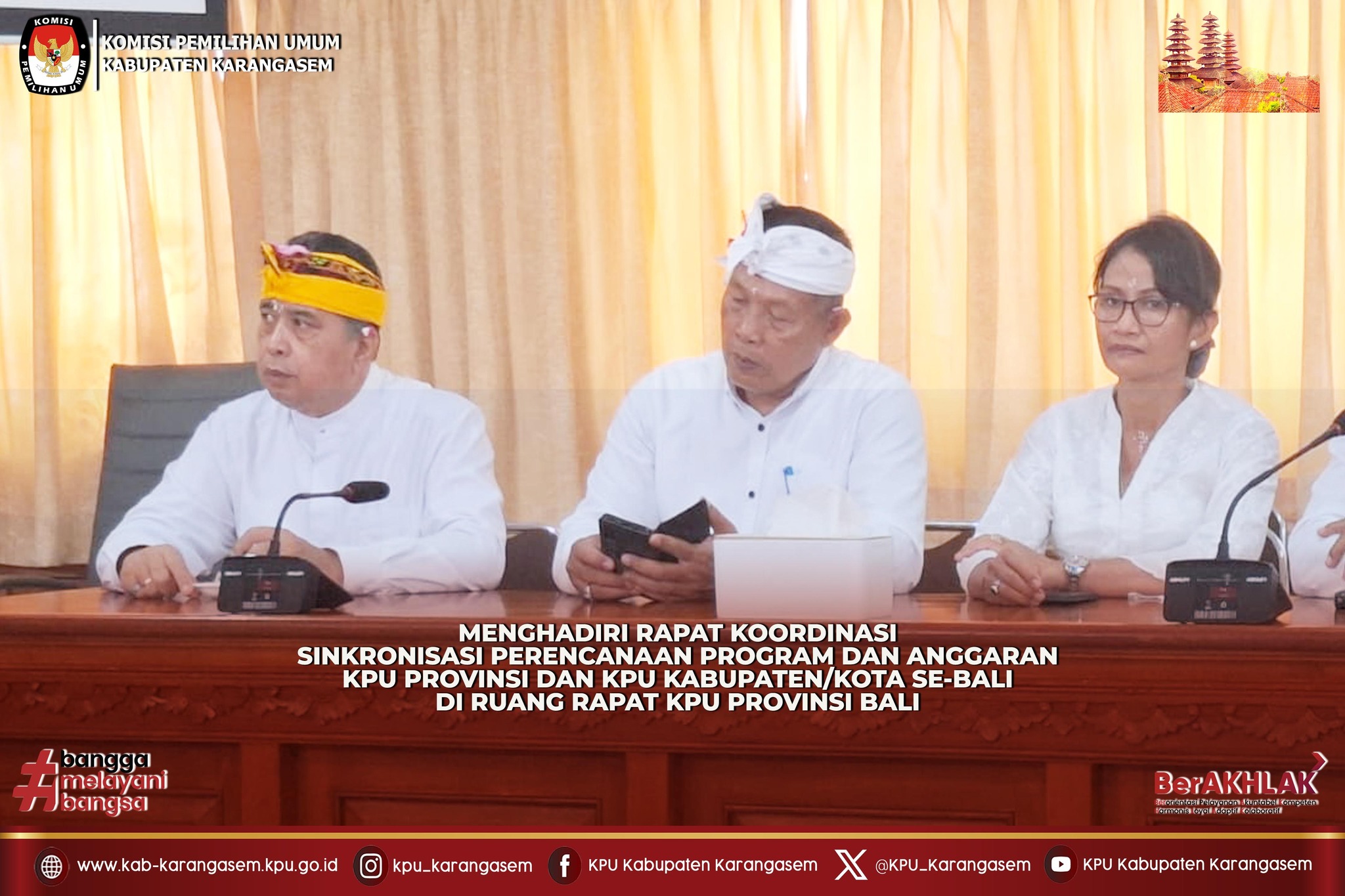 .Rapat Koordinasi Sinkronisasi dan Perencanaan Program dan Anggaran di KPU Provinsi Bali, 3/1/2026
