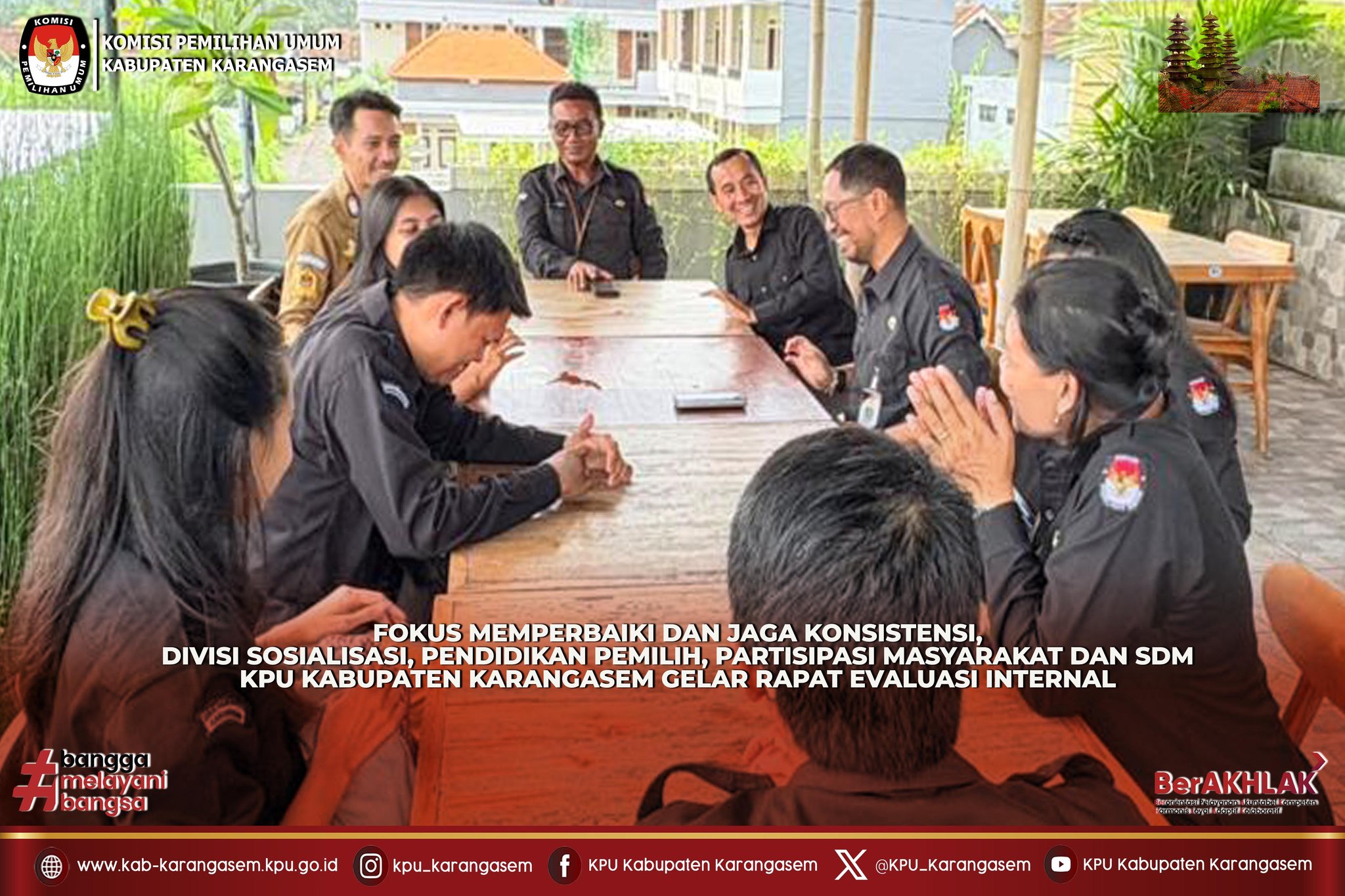 Rapat Internal Divisi Sosialisasi dan SDM terkait re3ncana kerja tahun 2026, Rabu 14/1/2026