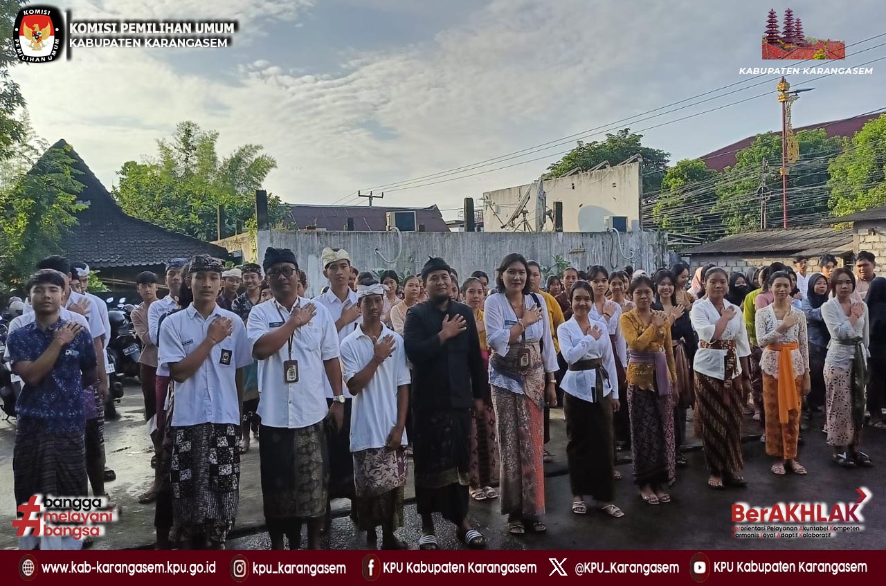 Sosialisasi pendidikan pemilih di SMK TI Global Amlapura, Kamis 29/1/2026