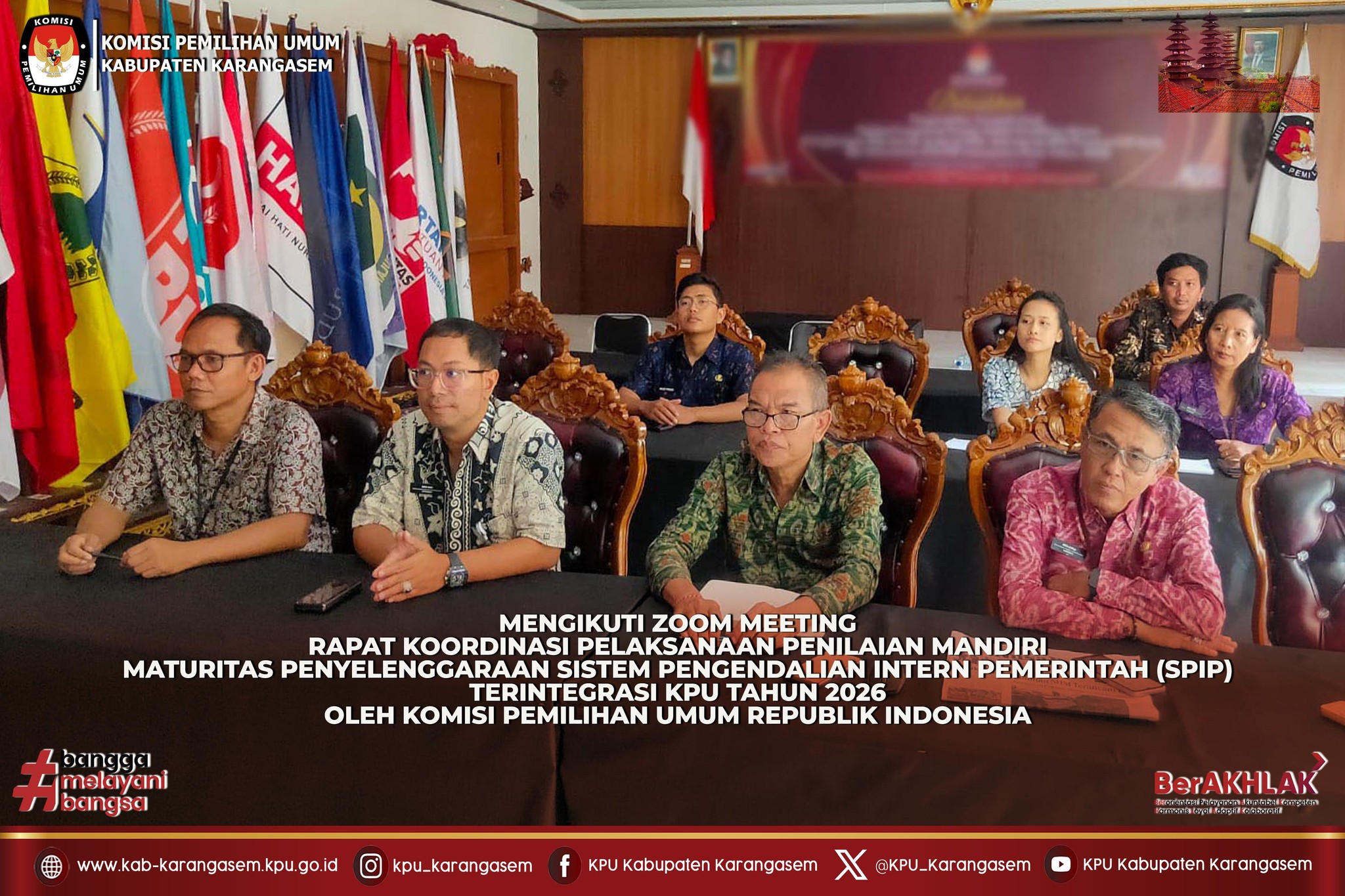 Ikuti Penilaian Mandiri Maturitas SPIP , Jumat 30/1/2026