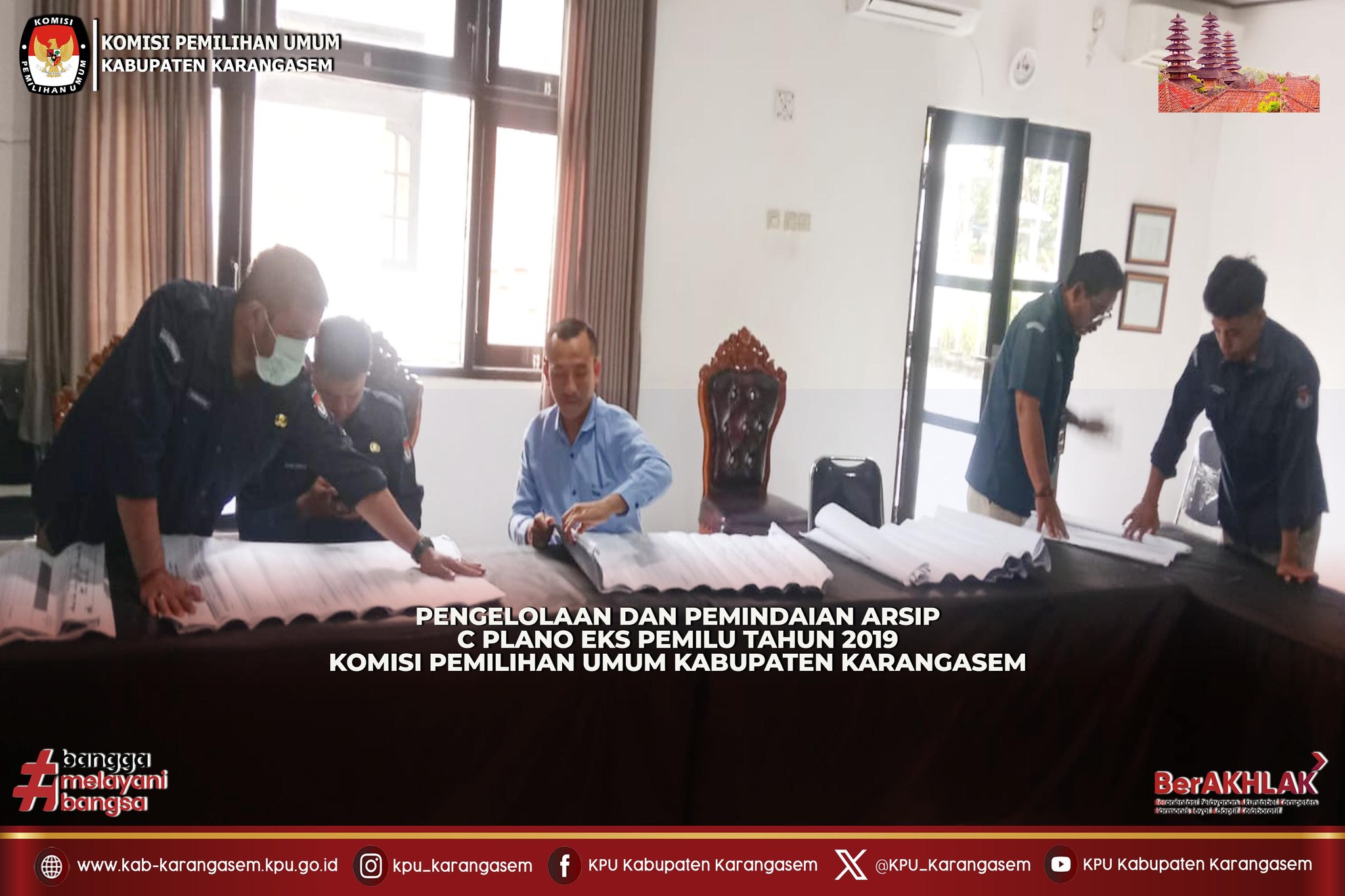 Digitalisasi Arsip C Plano Eks Pemilu Selasa (24/2/2026)