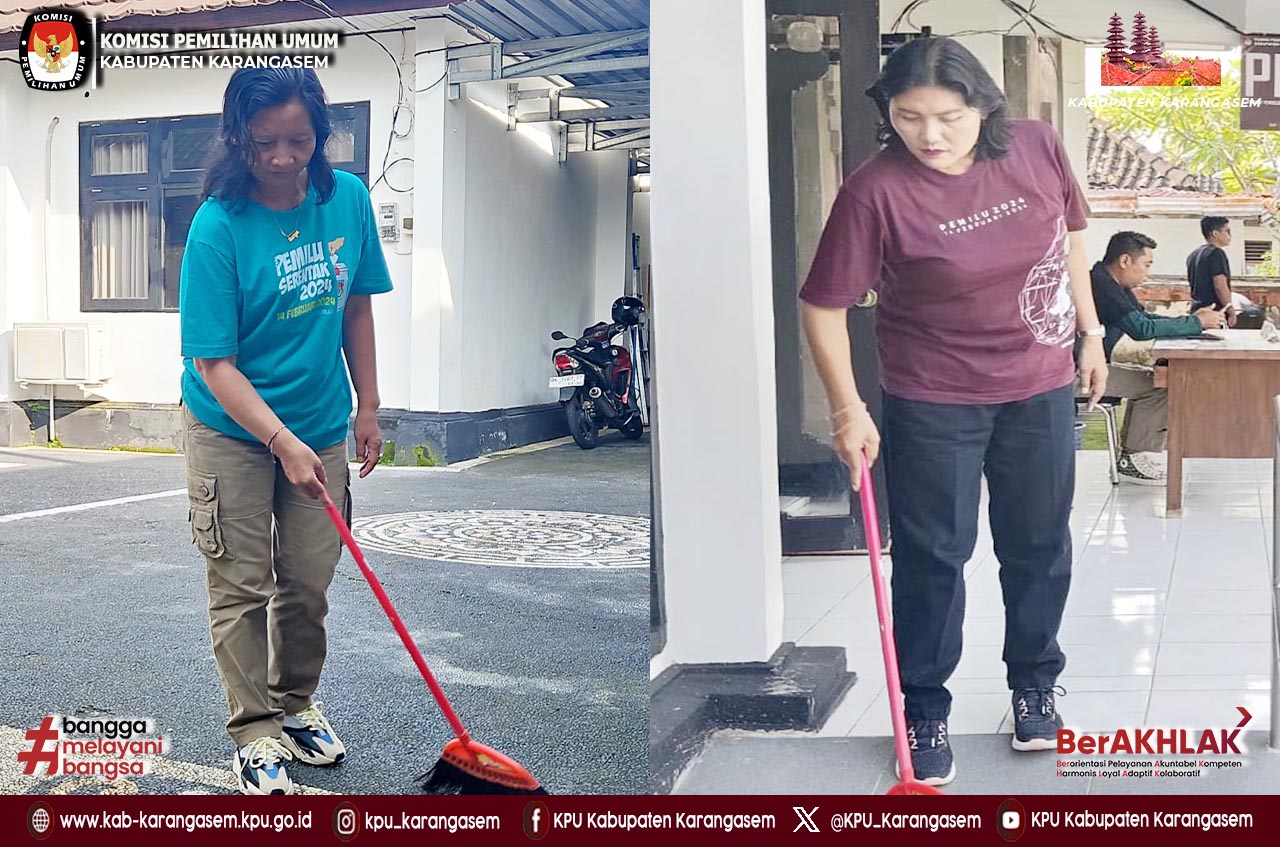 Kerja Bakti "Jumat Bersih" Jumat, 20/2/2026