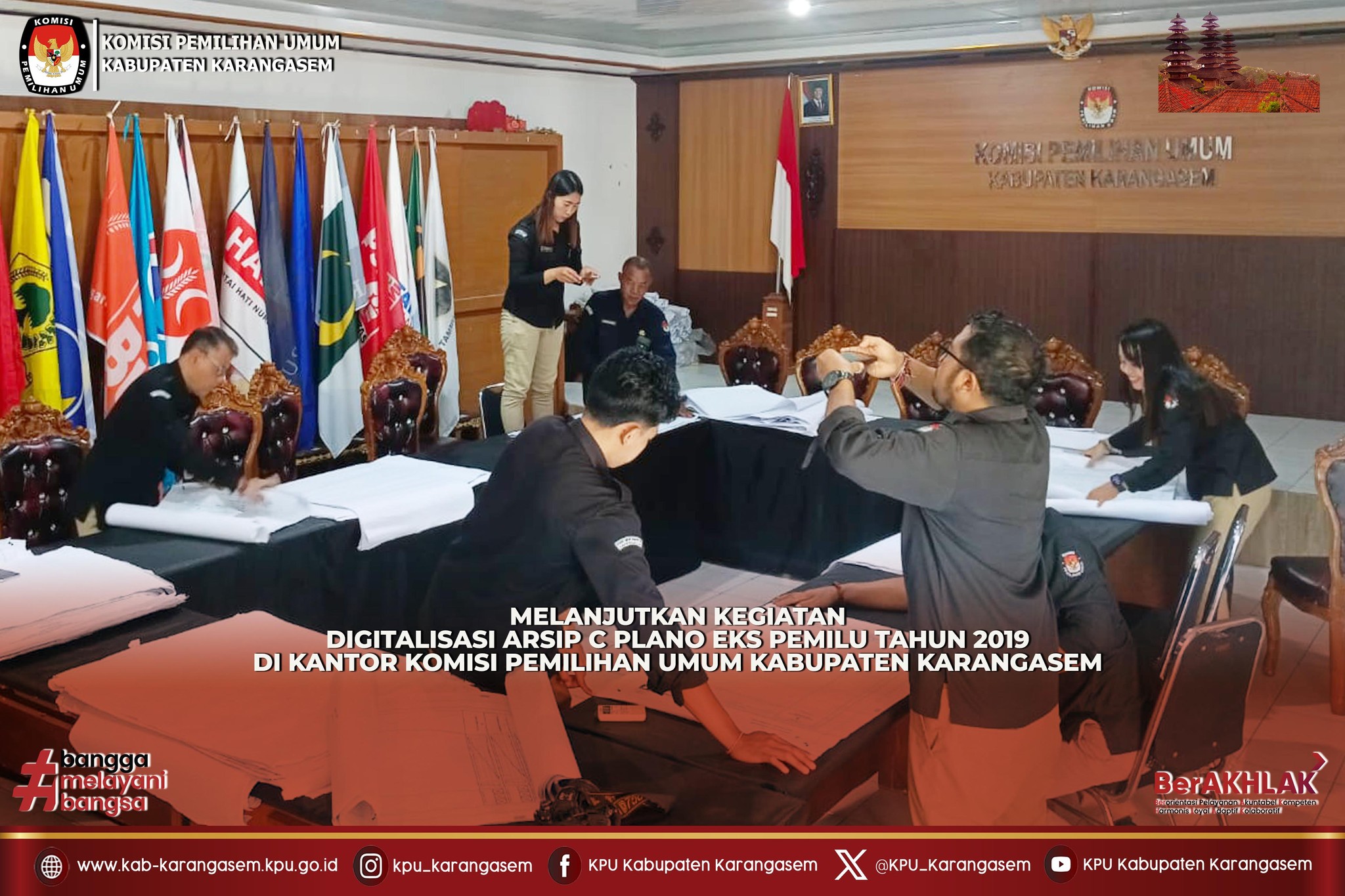Digitalisasi Arsip C Plano Eks Pemilu 2019 Rabu (4/3/2026)