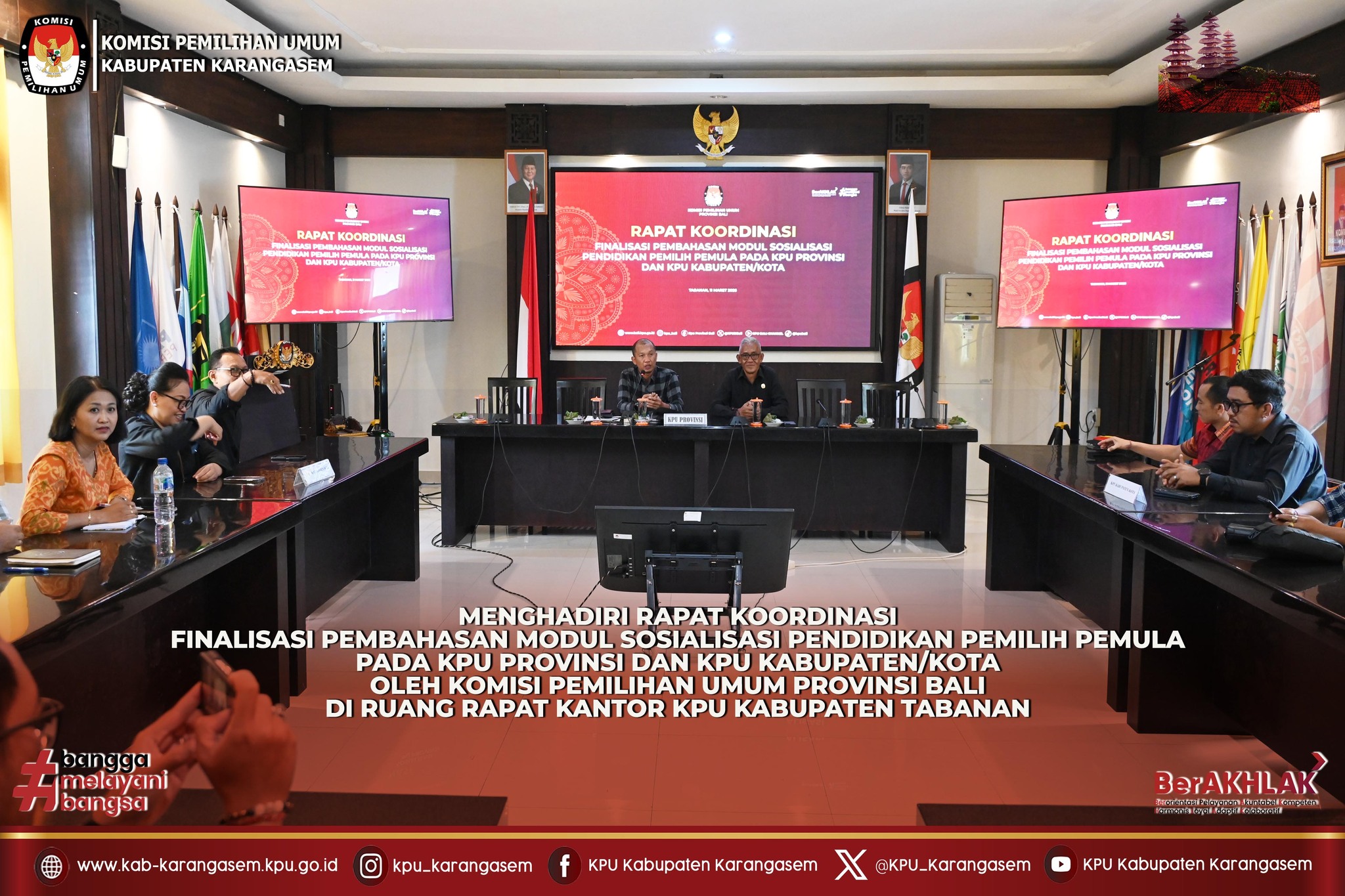 Finalisasi Modul Pemilih Pemula, Rabu 11/3/2026