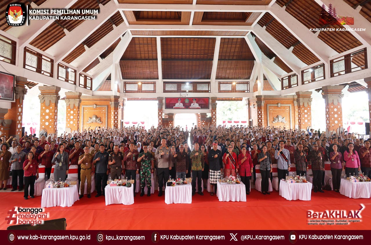 Festival Literasi Demokrasi tingkat SD, SMP, SMA/SMK  Tabanan, Senin (20/4).