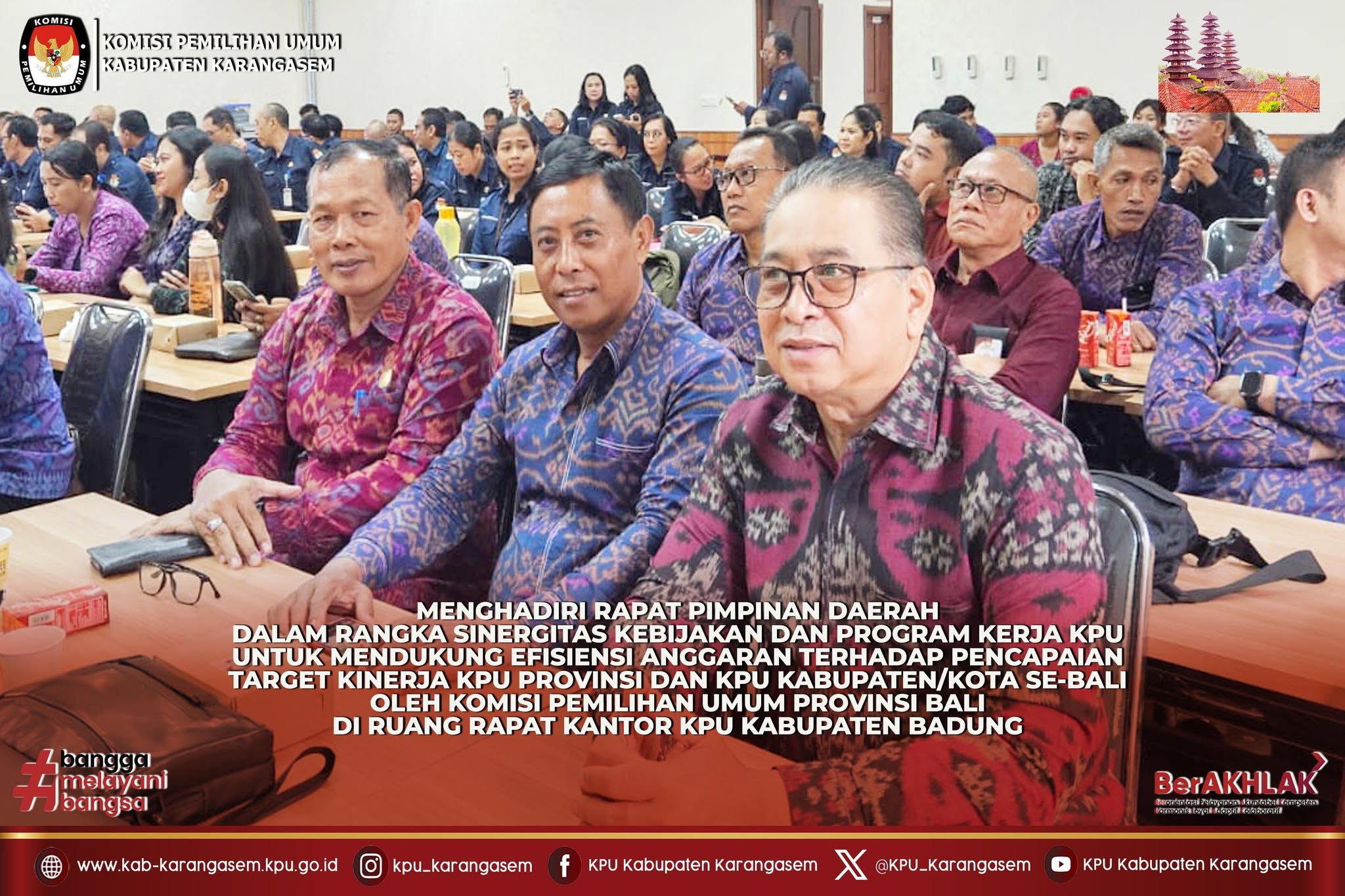 Hadiri Rapimda Dalam Upaya Efisiensi Anggaran Selasa (19/5/2026