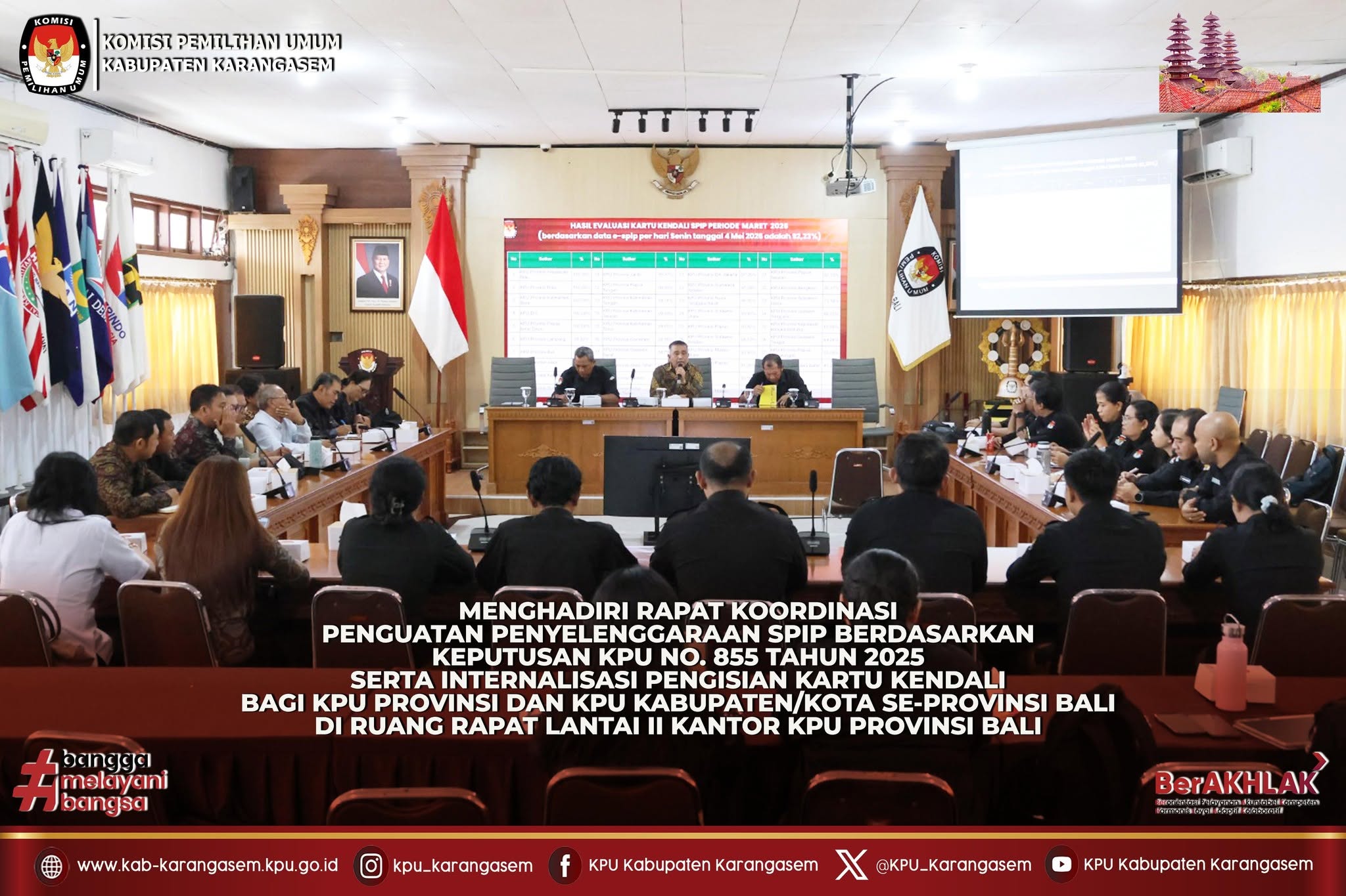 Rakor Penguatan  SPIP Serta Internalisasi Pengisian Kartu KendaliRabu (13/5/2026)