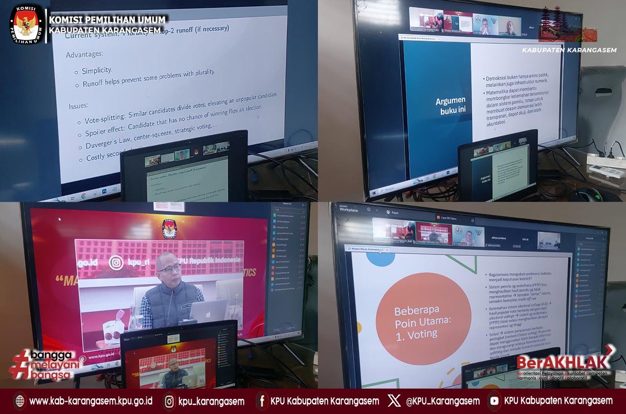 Mengikuti Zoom Meeting Bedah Buku Selasa (12/5/2026)